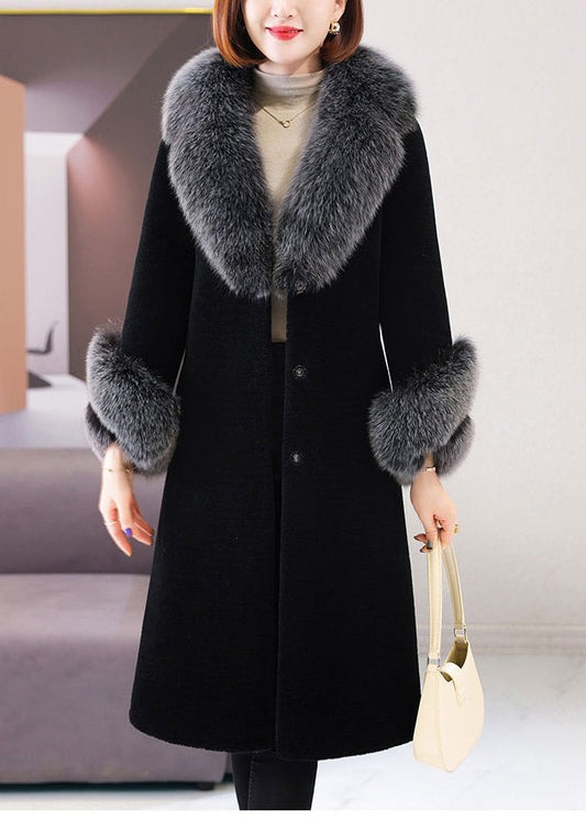 A Vintage Style Coat with Delicate Timeless Details