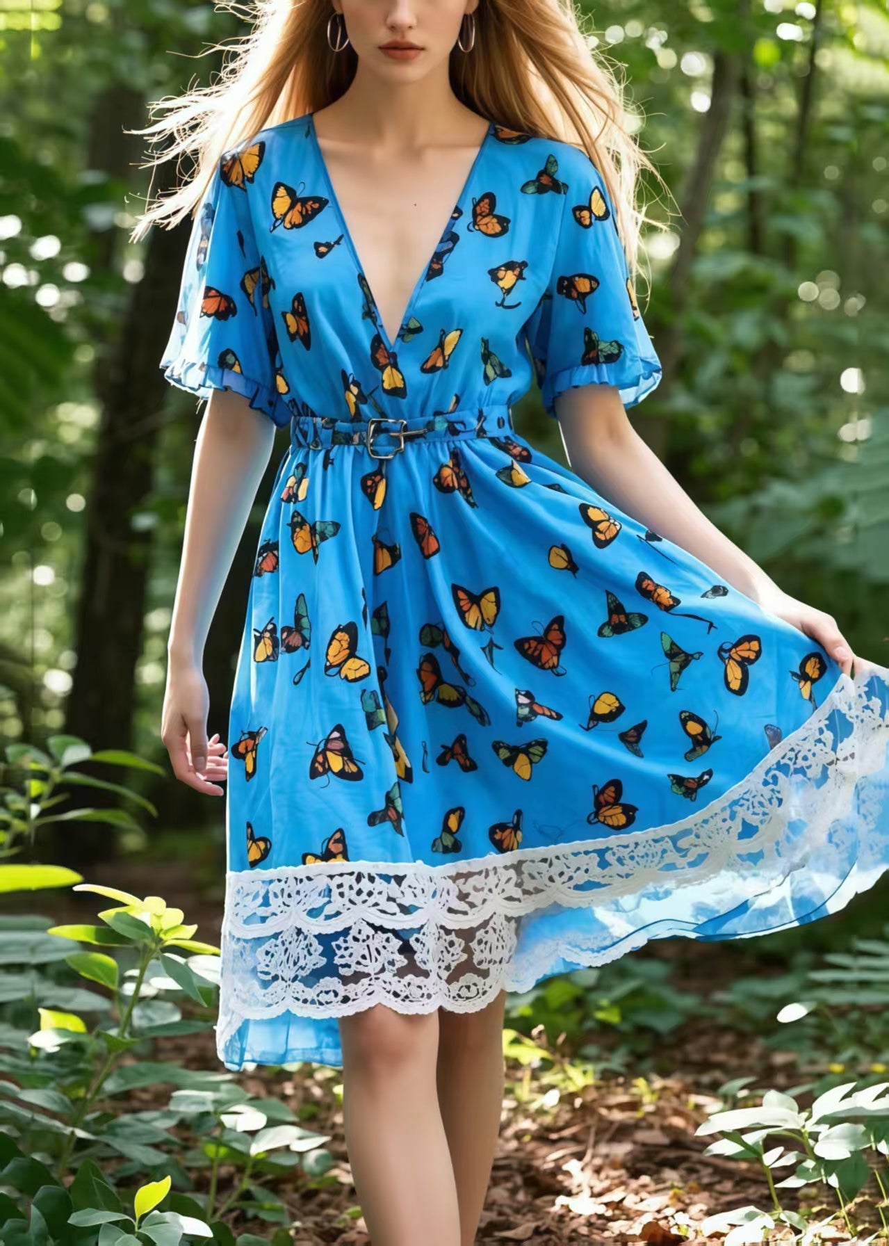 A Vintage Style Dress with Delicate Timeless Details