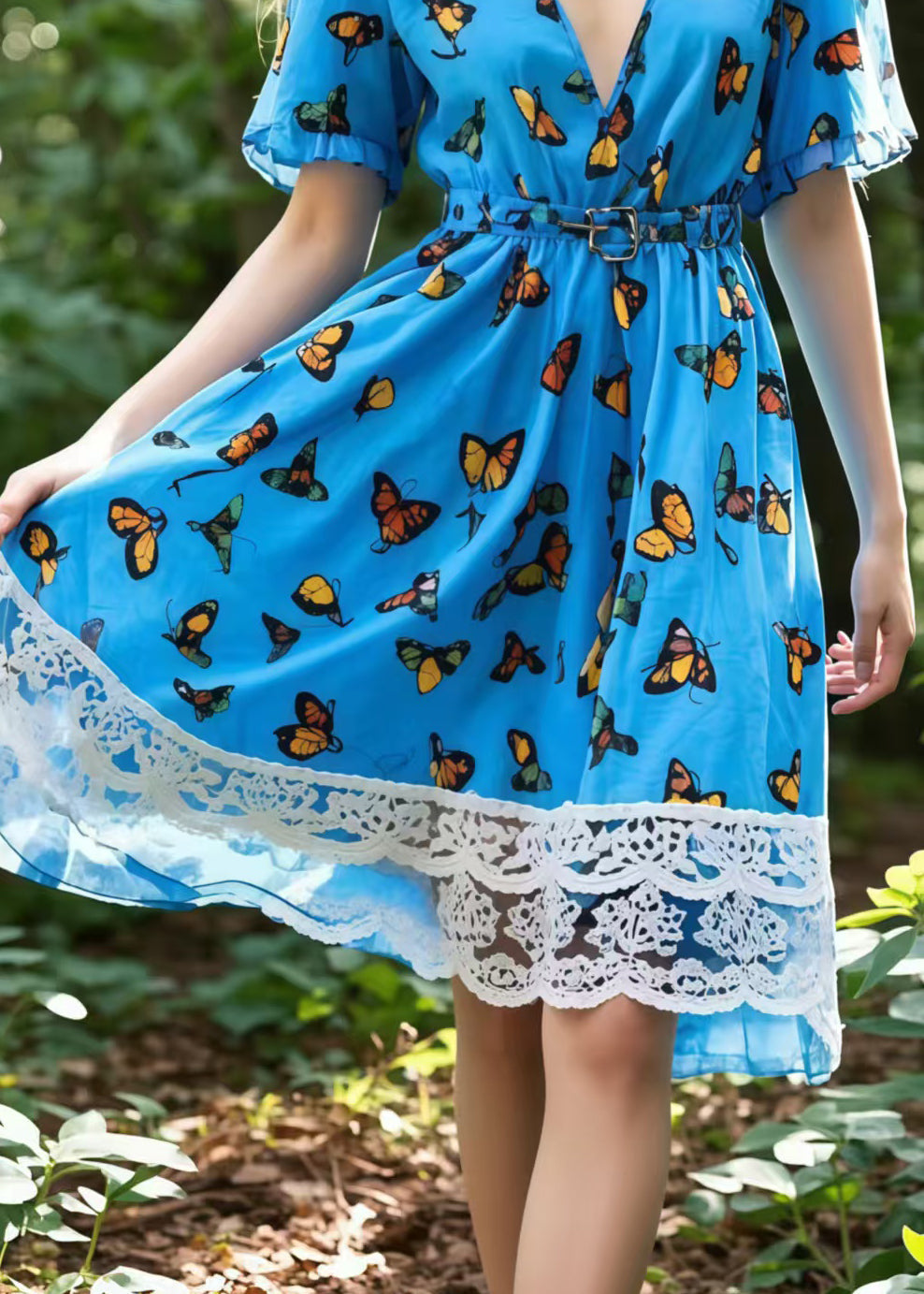 A Vintage Style Dress with Delicate Timeless Details