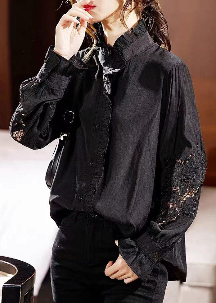 A Vintage Style Shirt with Delicate Timeless Details