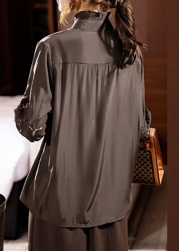 A Vintage Style Shirt with Delicate Timeless Details