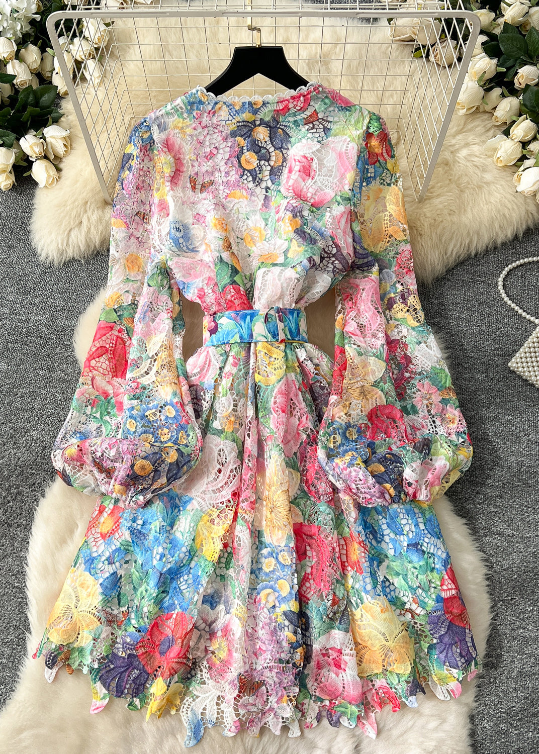 Classic Vintage Dress with a Flattering Fit
