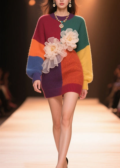 Vintage Inspired Sweater with a Contemporary Edge