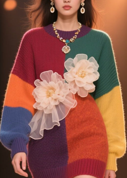 Vintage Inspired Sweater with a Contemporary Edge