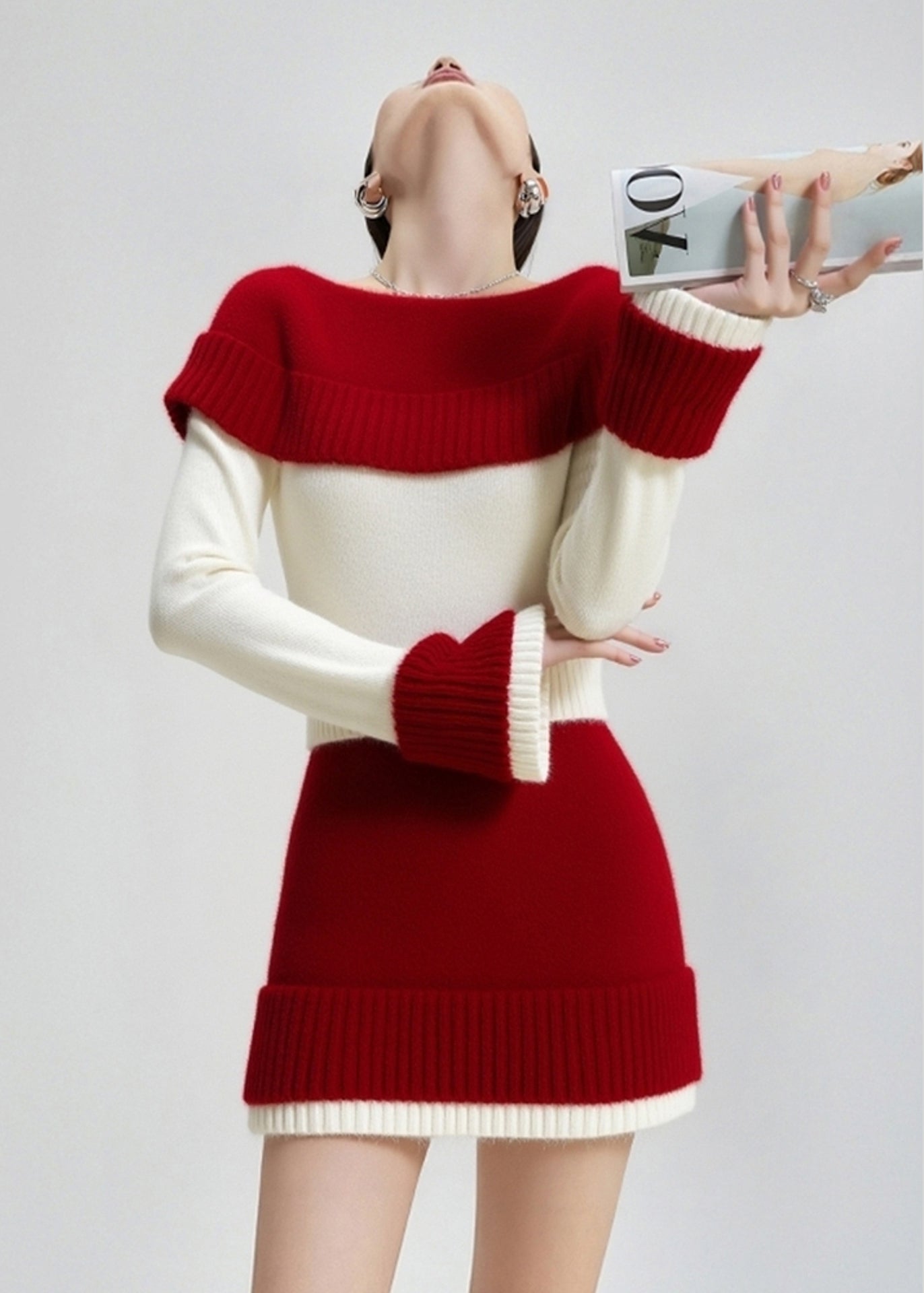 A Vintage Style Sweater with Delicate Timeless Details