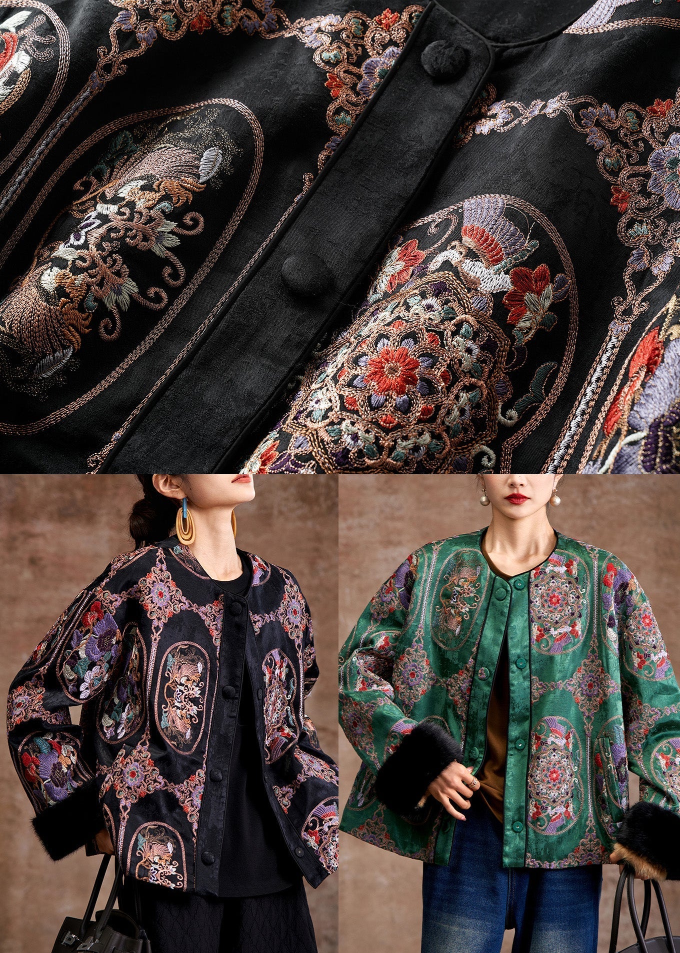 Gracefully Styled Coat for Any Occasion