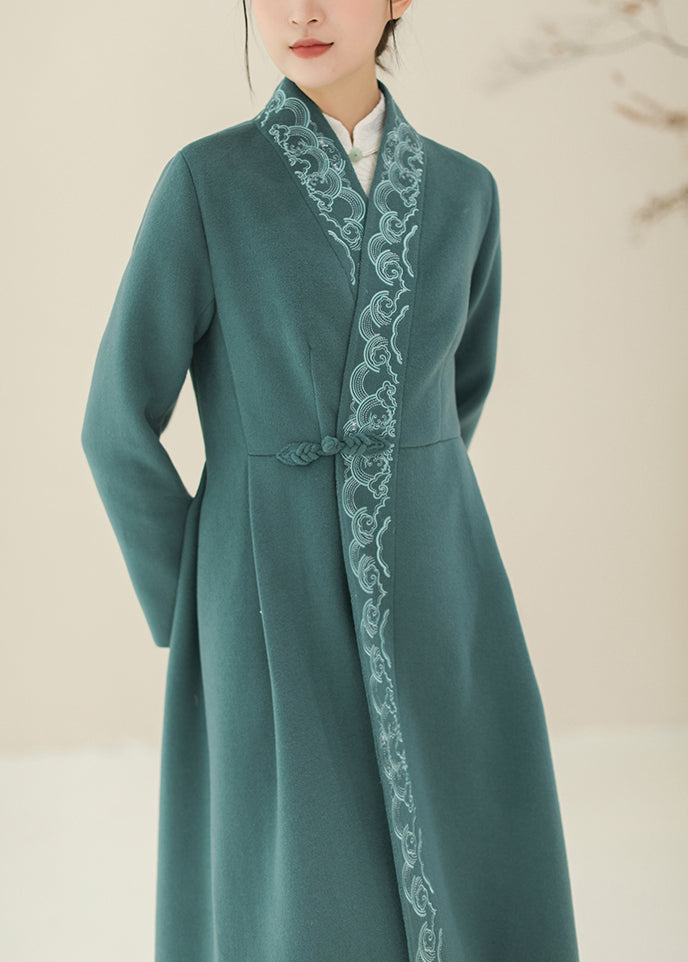 A Vintage Style Coat with Delicate Timeless Details