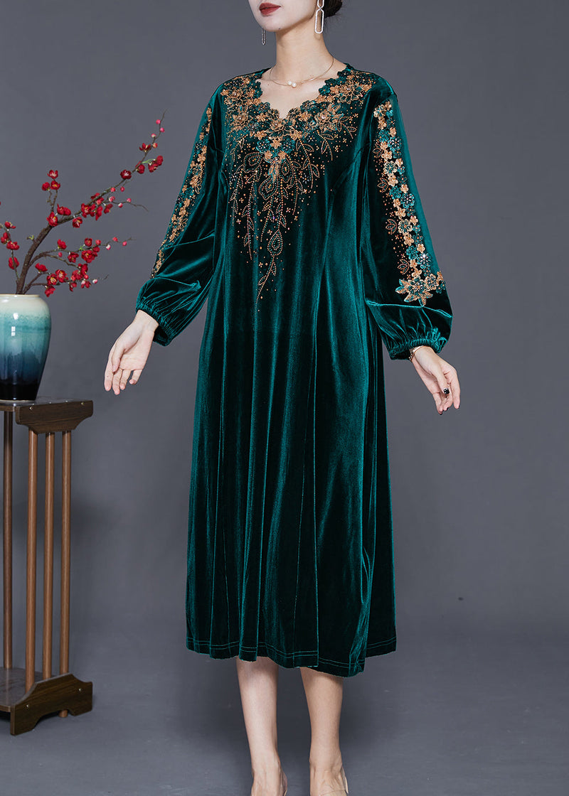 A Vintage Style Dress with Delicate Timeless Details