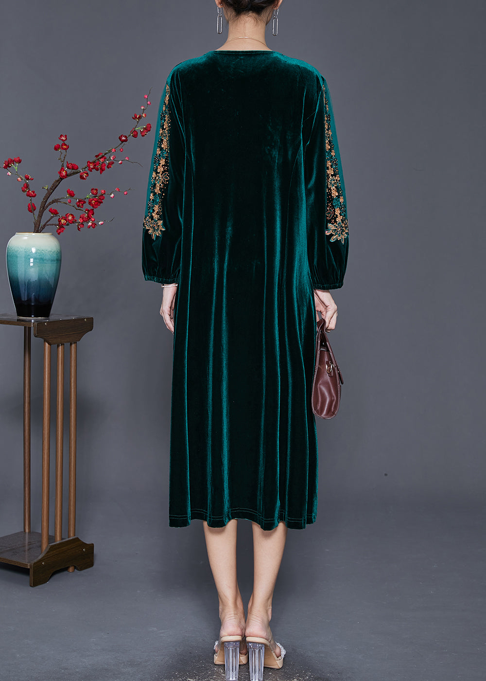 A Vintage Style Dress with Delicate Timeless Details
