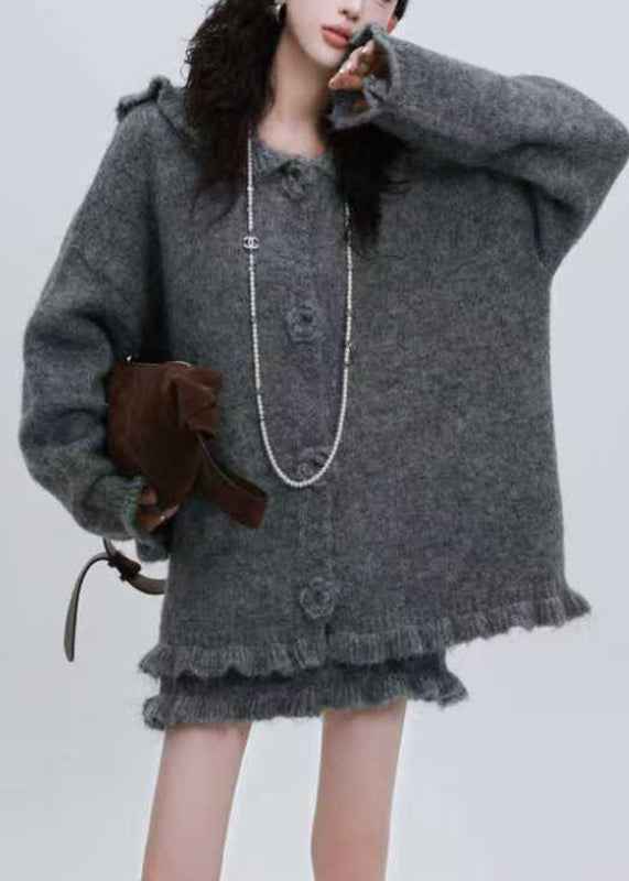 A Vintage Style Cardigan with Delicate Timeless Details