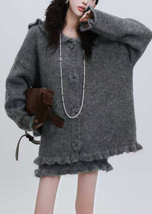 A Vintage Style Cardigan with Delicate Timeless Details
