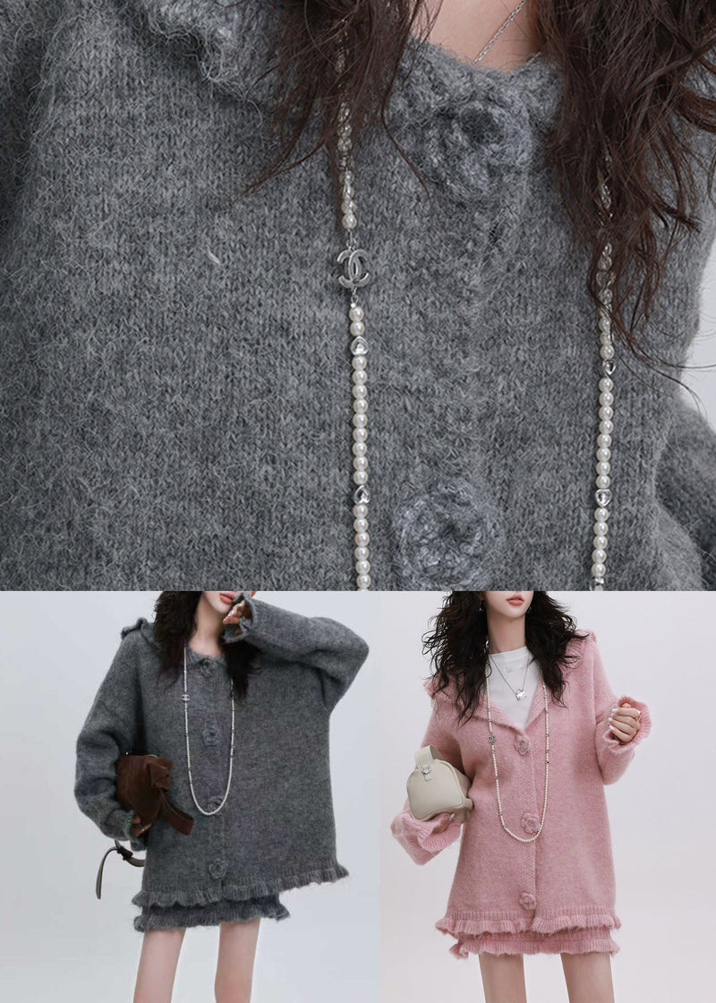 Well Tailored Cardigan with a Graceful Silhouette