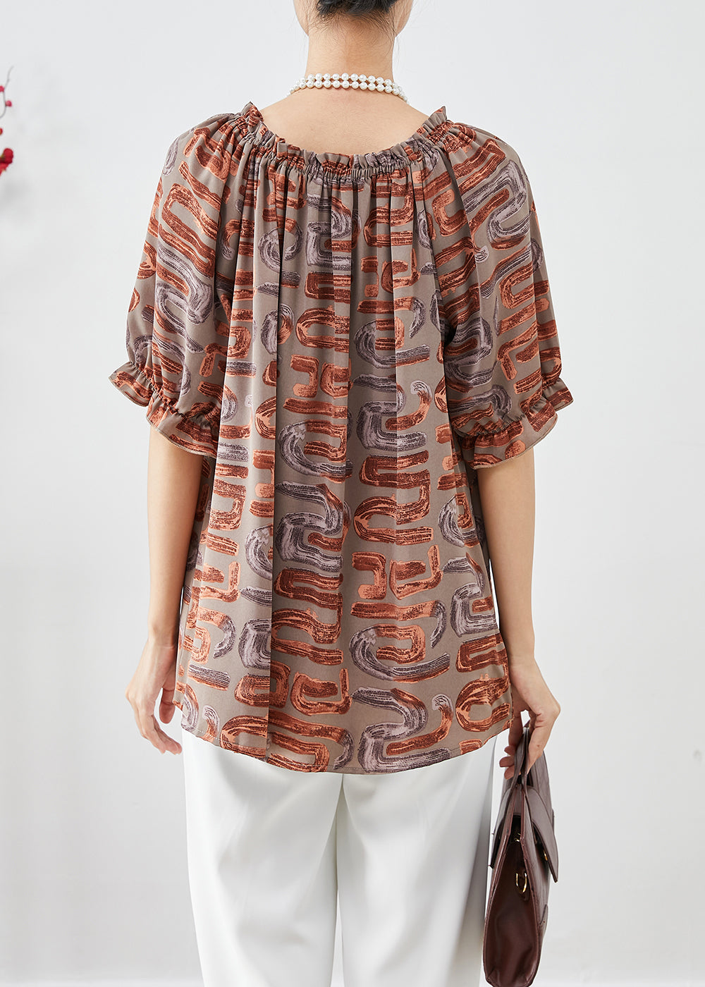 Gracefully Styled Blouse for Any Occasion