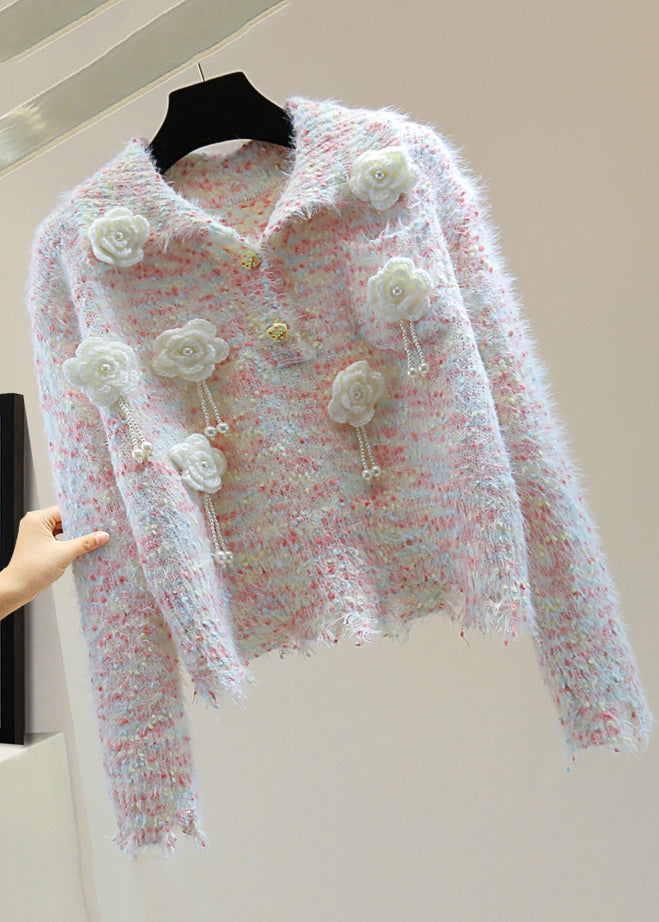 A Vintage Style Sweater with Delicate Timeless Details