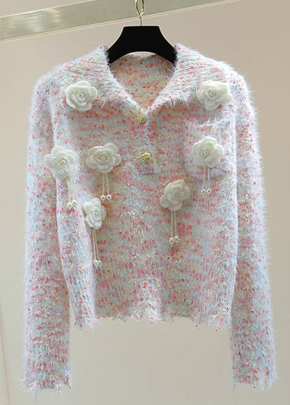 A Vintage Style Sweater with Delicate Timeless Details