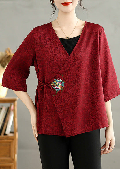 A Vintage Style Shirt with Delicate Timeless Details