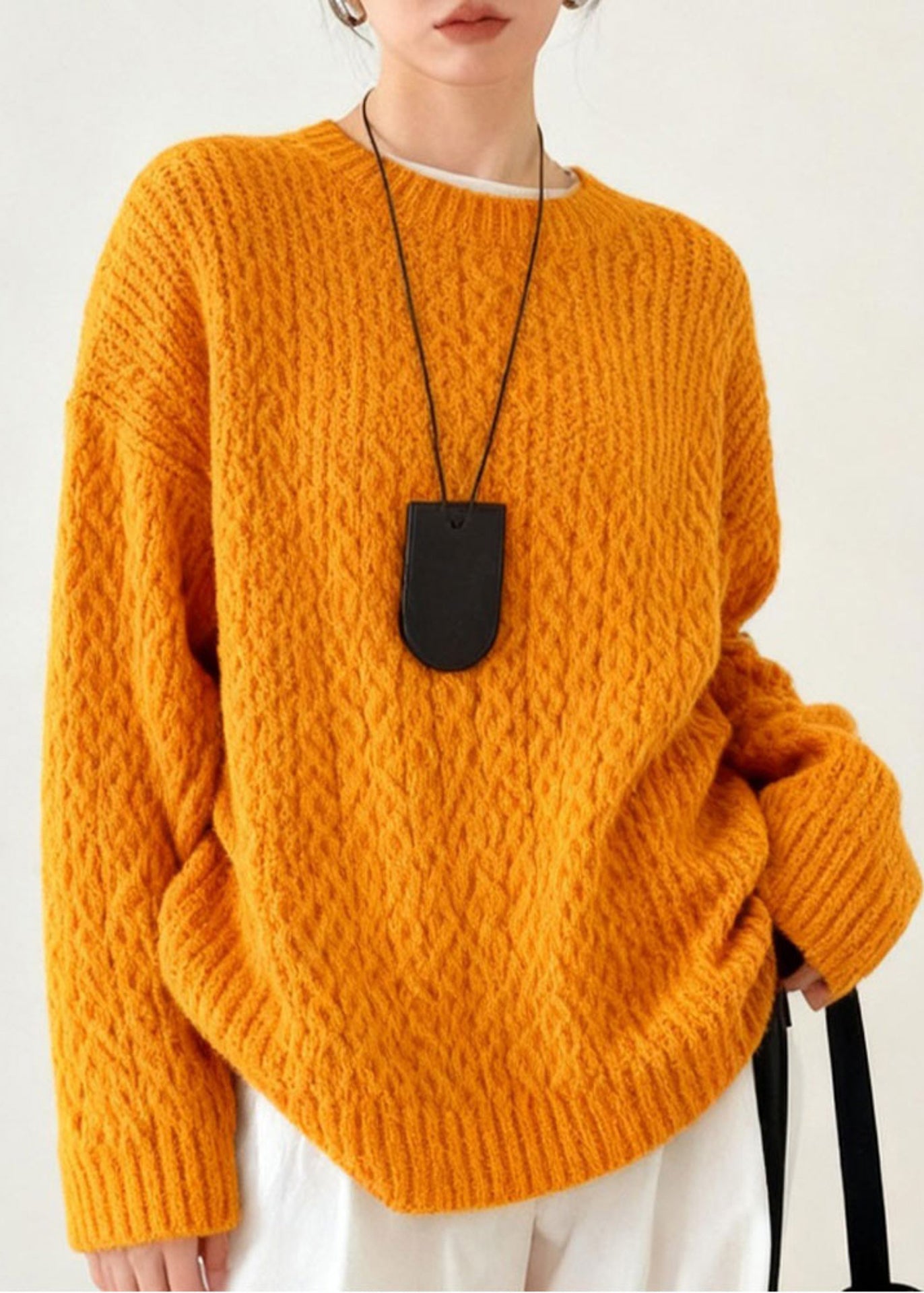 A Vintage Style Sweater with Delicate Timeless Details