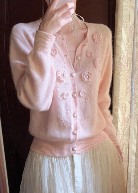 A Vintage Style Cardigan with Delicate Timeless Details