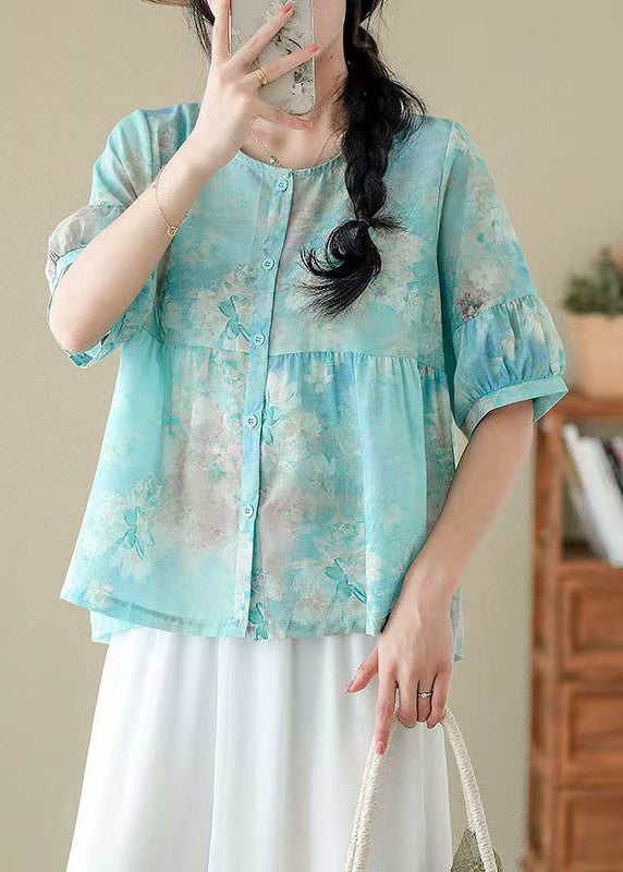 A Vintage Style Shirt with Delicate Timeless Details