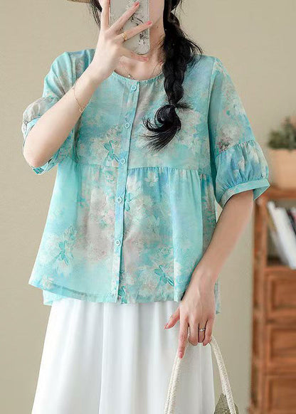 A Vintage Style Shirt with Delicate Timeless Details
