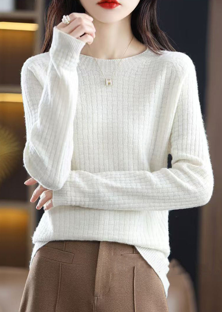 Beautifully Finished Sweater in a Timeless Design