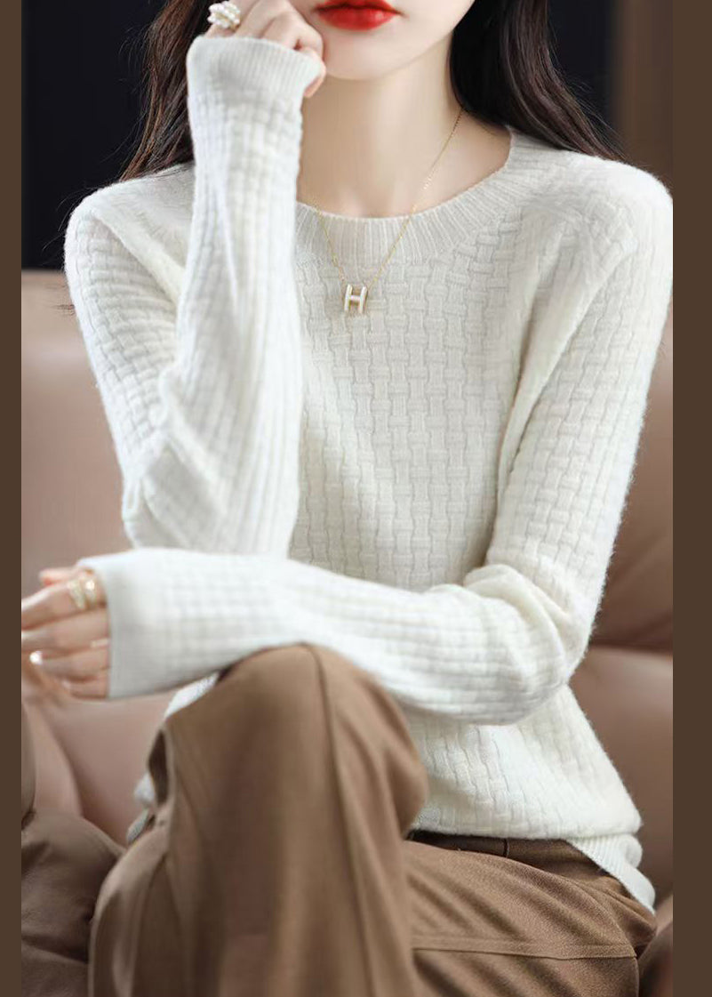 Beautifully Finished Sweater in a Timeless Design