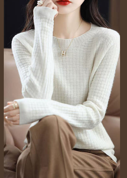 Beautifully Finished Sweater in a Timeless Design