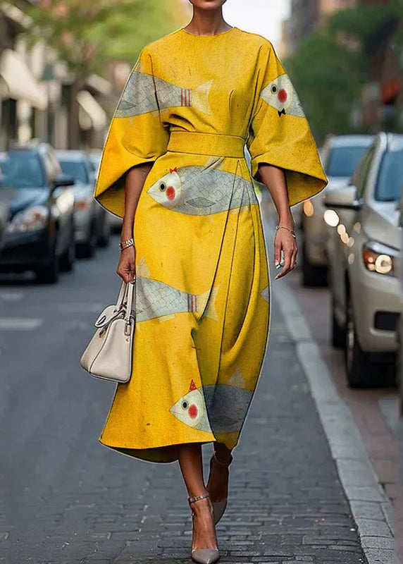 Classic Vintage Dress with a Flattering Fit