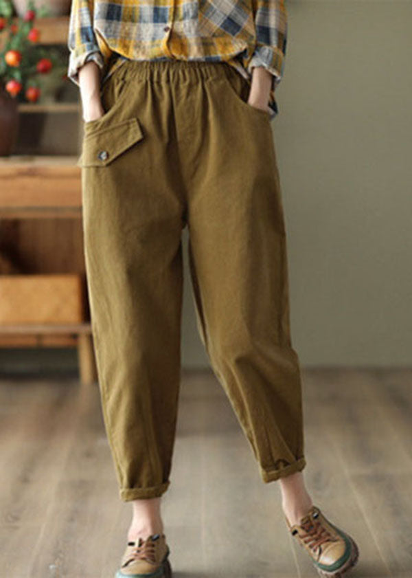 A Vintage Style Pants with Delicate Timeless Details