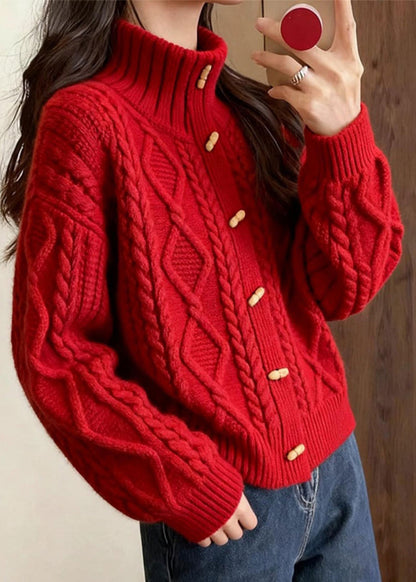 Classic Vintage Cardigan with a Flattering Fit