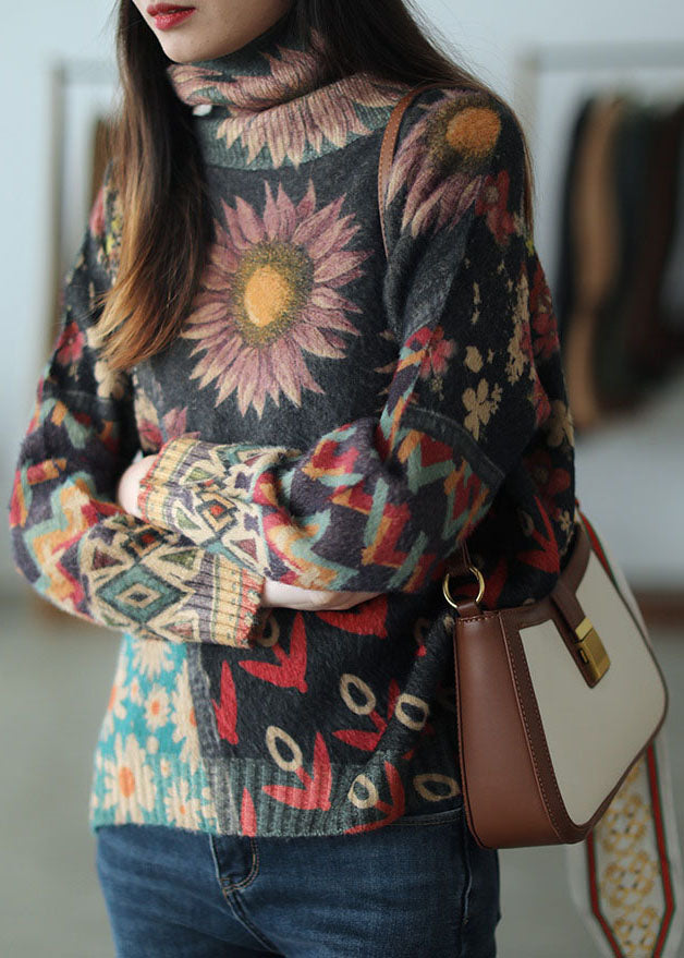 A Vintage Style Sweater with Delicate Timeless Details