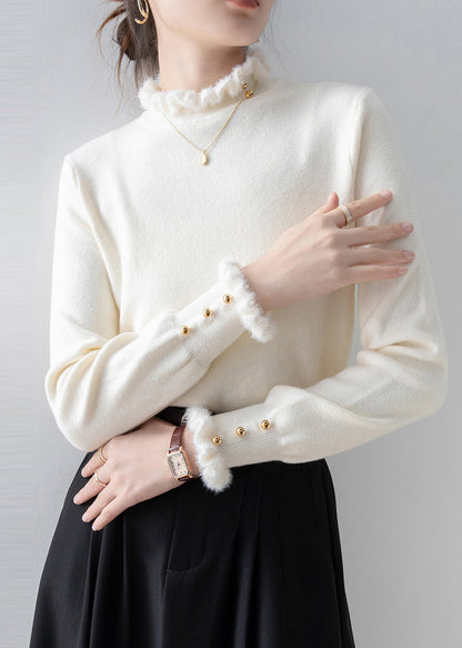 Beautifully Finished Sweater in a Timeless Design