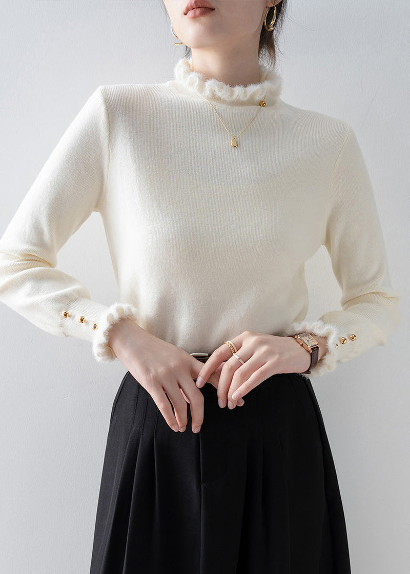 Beautifully Finished Sweater in a Timeless Design