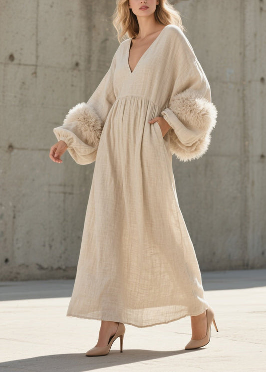 A Vintage Style Dress with Delicate Timeless Details