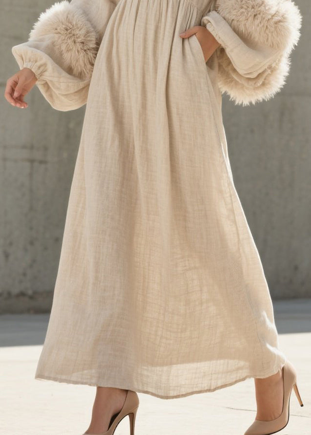 A Vintage Style Dress with Delicate Timeless Details