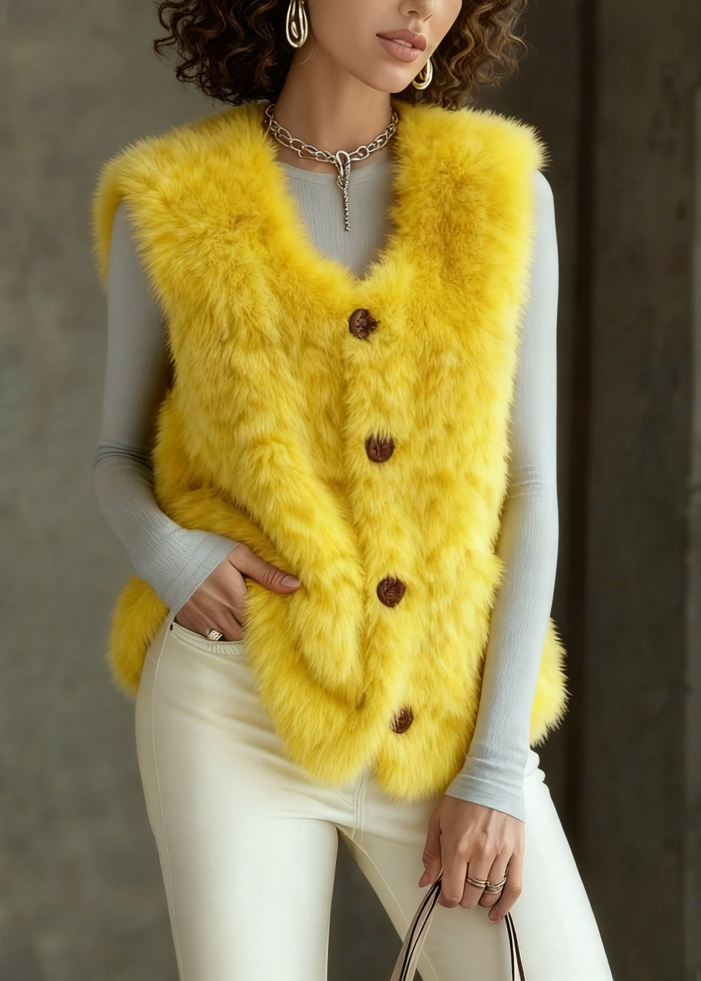 Well Tailored Top with a Graceful Silhouette