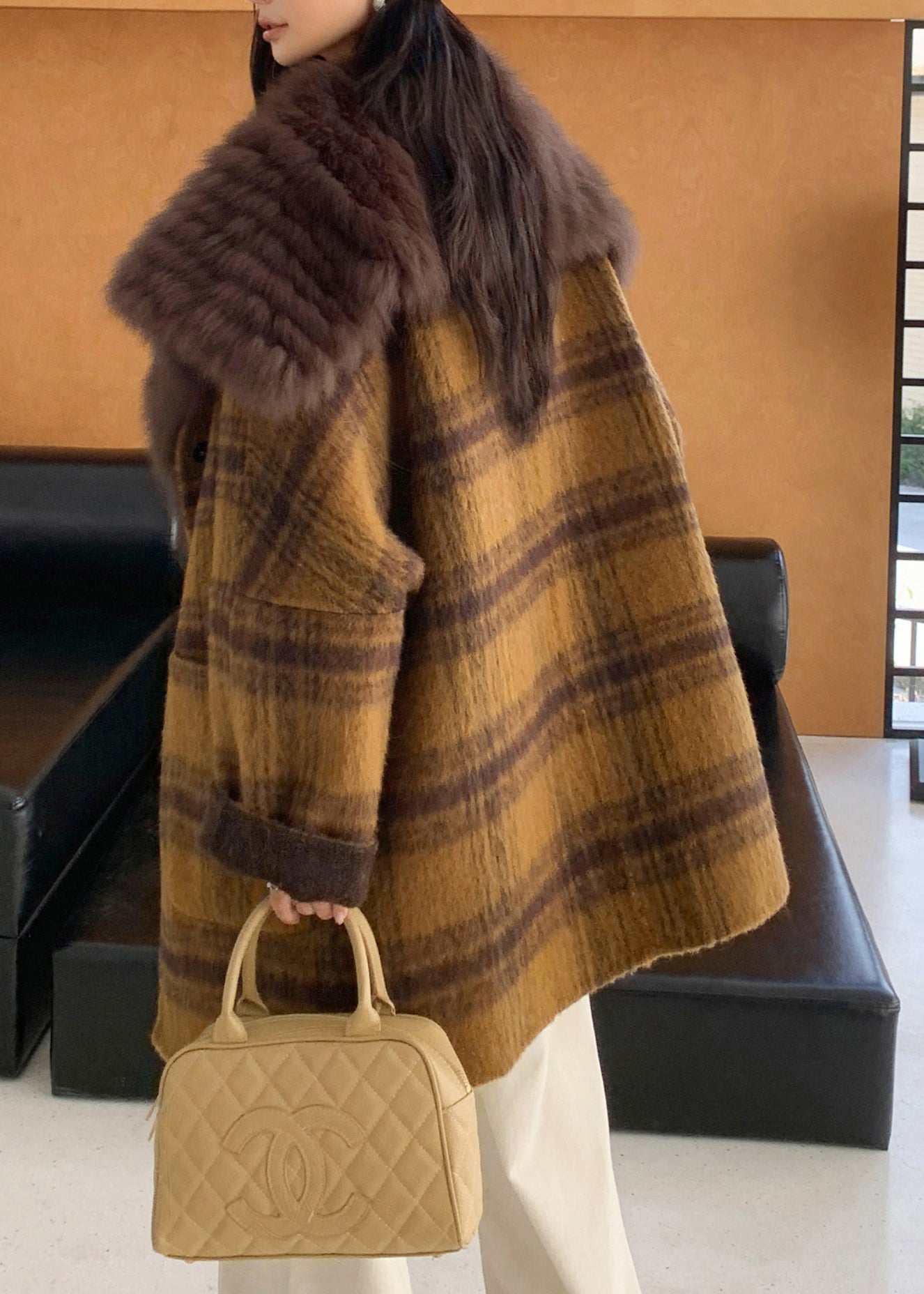 Classic Vintage Coat with a Flattering Fit