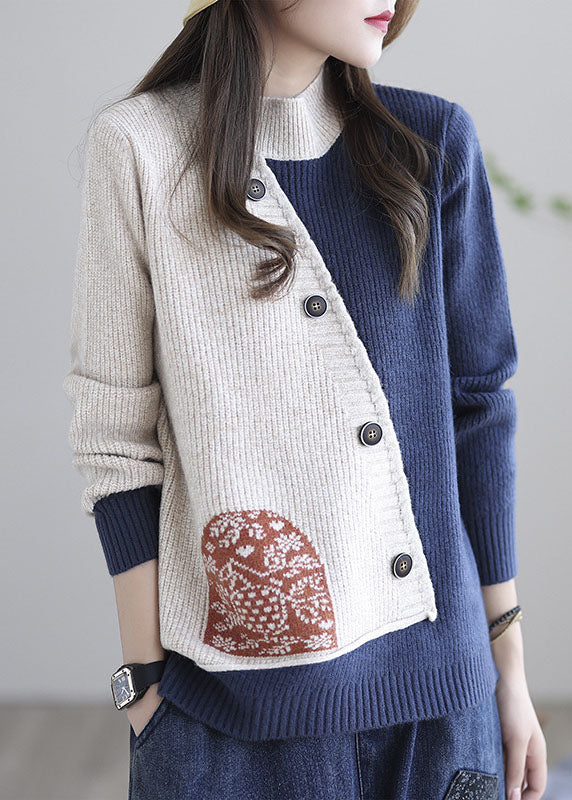 Vintage Inspired Sweater with a Contemporary Edge