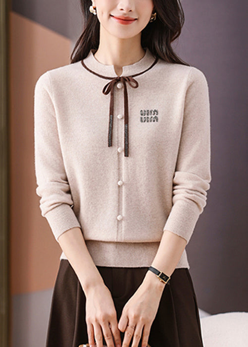 A Vintage Style Sweater with Delicate Timeless Details