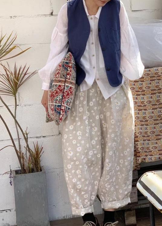A Vintage Style Pants with Delicate Timeless Details