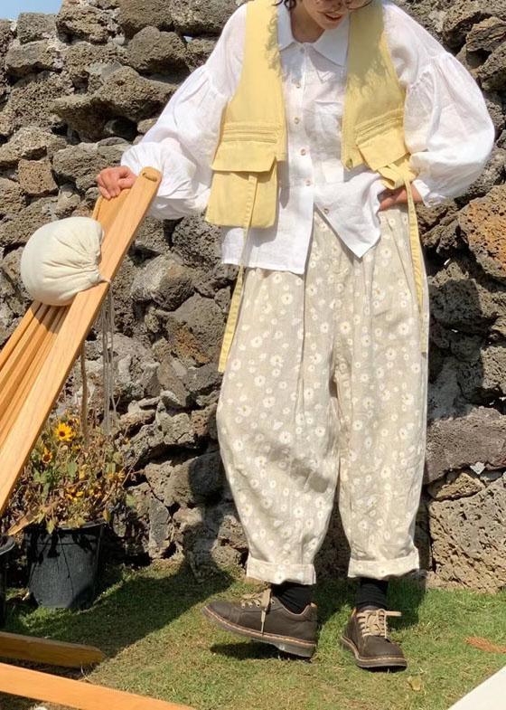 A Vintage Style Pants with Delicate Timeless Details