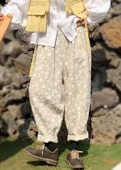 A Vintage Style Pants with Delicate Timeless Details