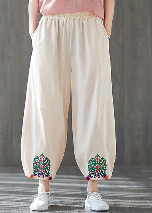 A Vintage Style Pants with Delicate Timeless Details