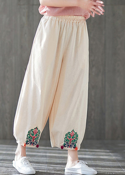 A Vintage Style Pants with Delicate Timeless Details
