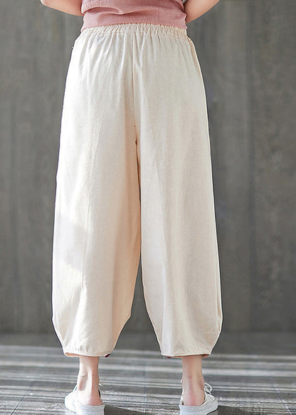 A Vintage Style Pants with Delicate Timeless Details