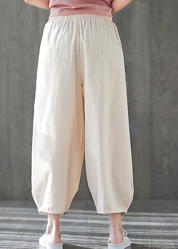 A Vintage Style Pants with Delicate Timeless Details