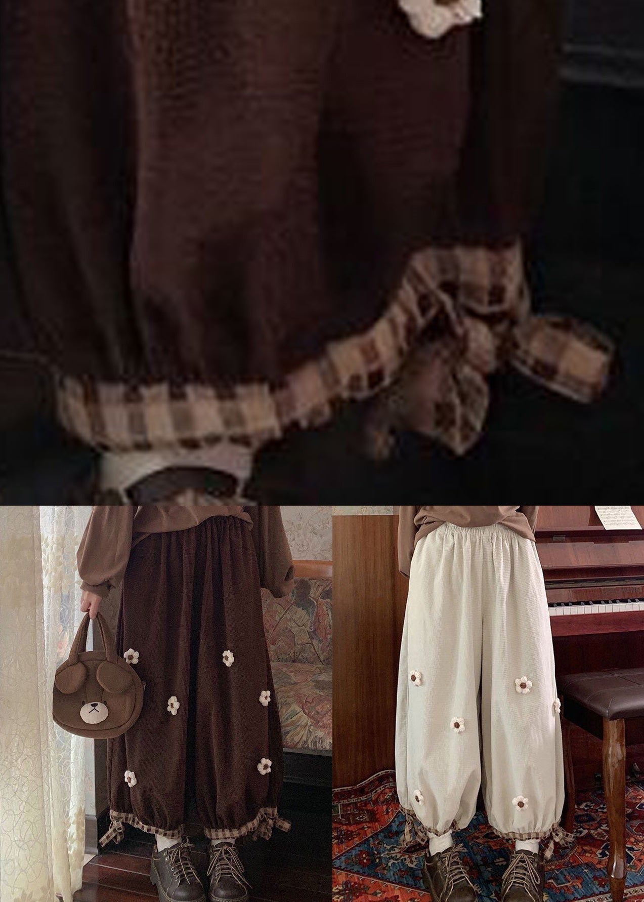 Well Tailored Pants with a Graceful Silhouette