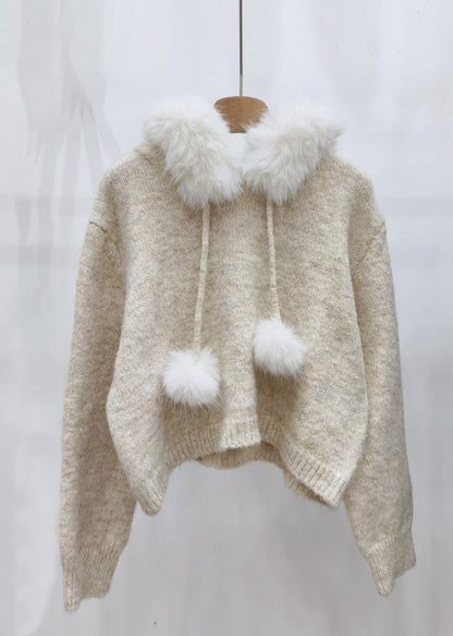 A Vintage Style Sweater with Delicate Timeless Details