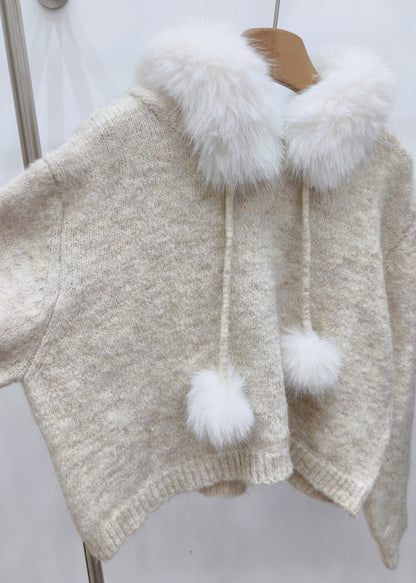 A Vintage Style Sweater with Delicate Timeless Details