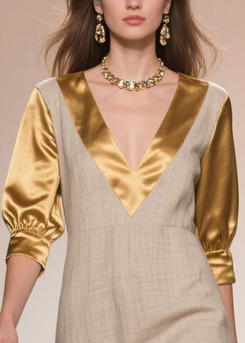 A Vintage Style Dress with Delicate Timeless Details